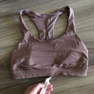LuLulemon mauve sports bra
